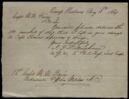 Letter from J. P. Dillingham to Captain W. W. Pierce